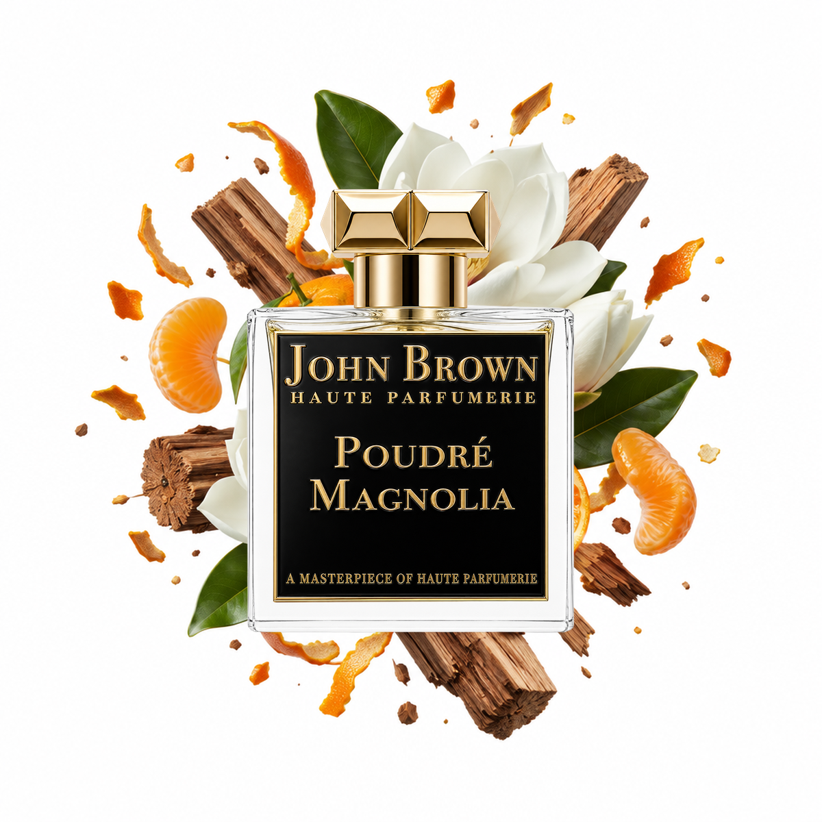 Poudré Magnolia - John Brown Haute Parfumerie 50ml Limited Edition mit Magnolie, Damaszener Rose und Zitrus