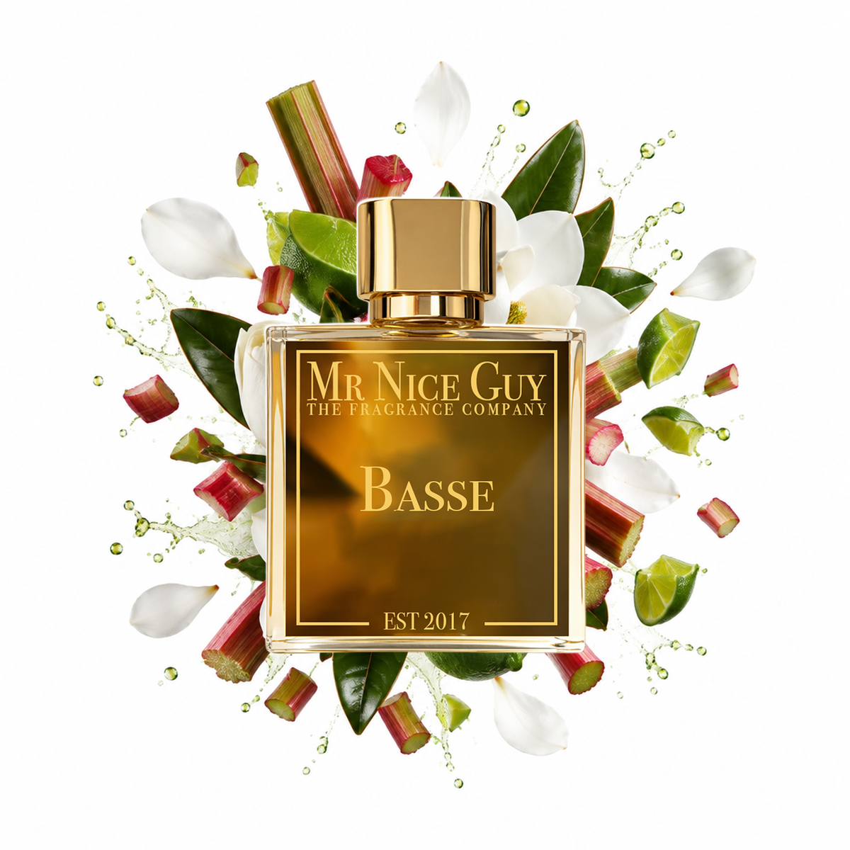 Basse - Mr Nice Guy Parfum 50ml mit Limette, Magnolie und Rhabarber
