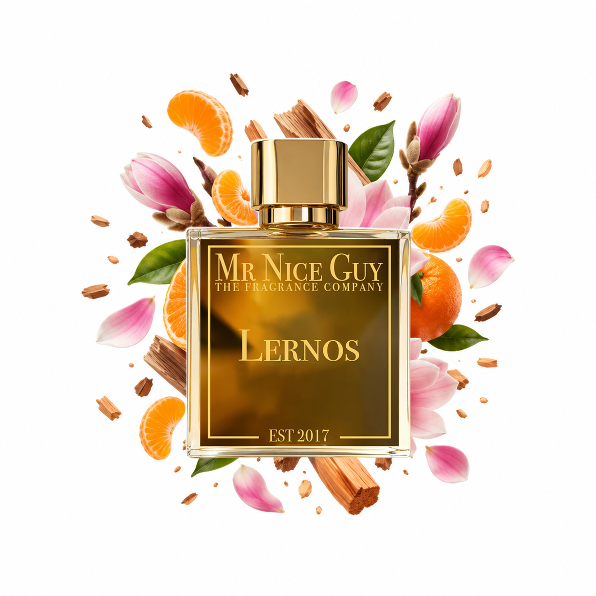 Lernos - Mr Nice Guy Parfum 50ml mit Mandarine, Magnolie und Sandelholz
