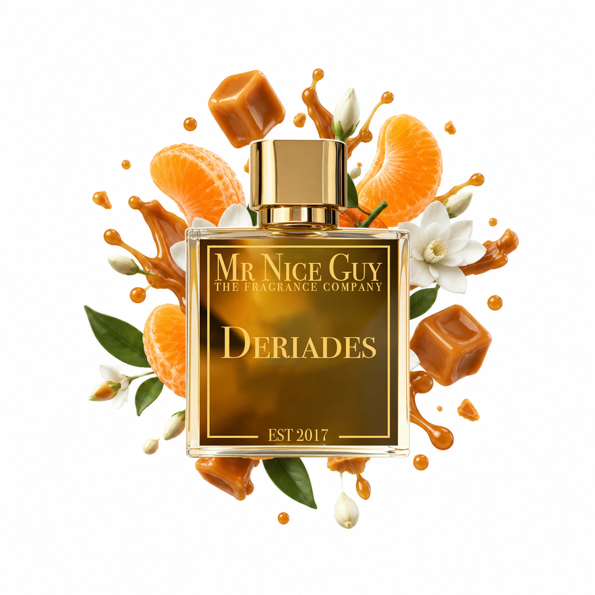 Deriades - Mr Nice Guy Parfum 50ml mit Mandarine, Jasmin und Karamell