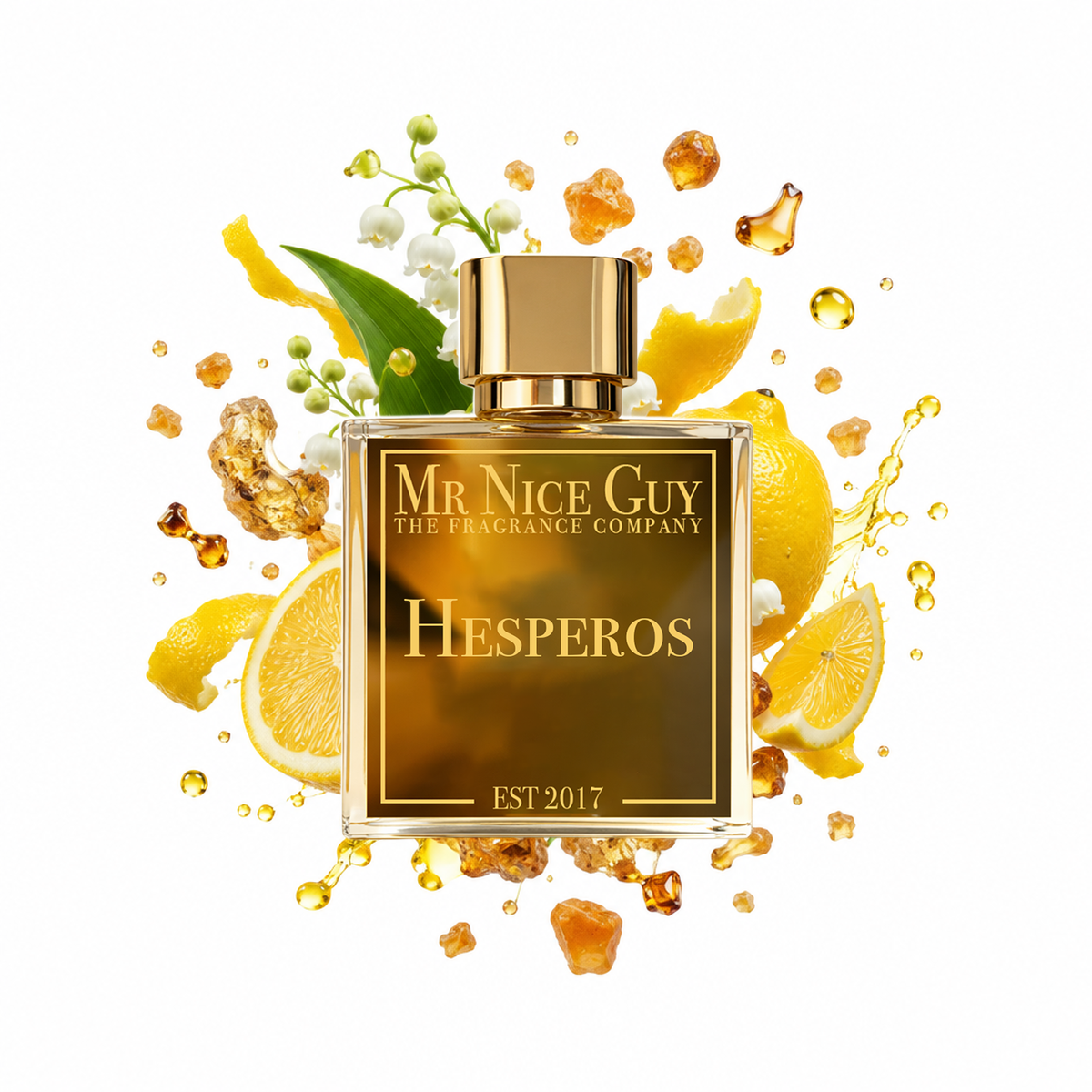 Hesperos - Mr Nice Guy Parfum 50ml mit Zitrone, Maiglöckchen und Weihrauch