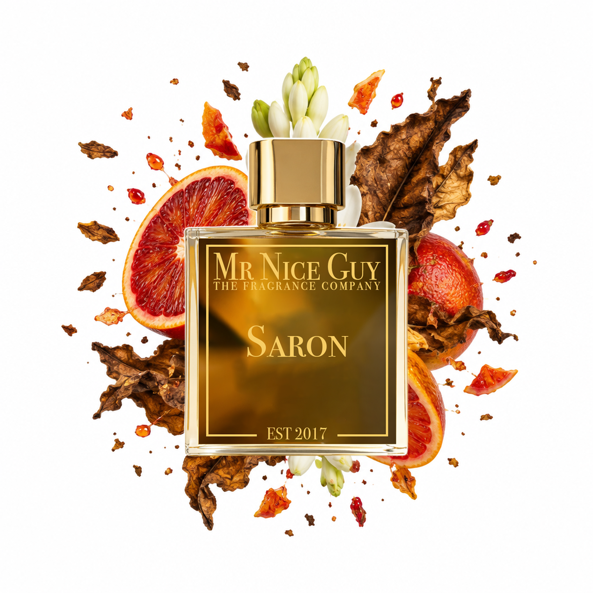 Saron - Mr Nice Guy Parfum 50ml mit Blutorange, Tuberose und Tabak
