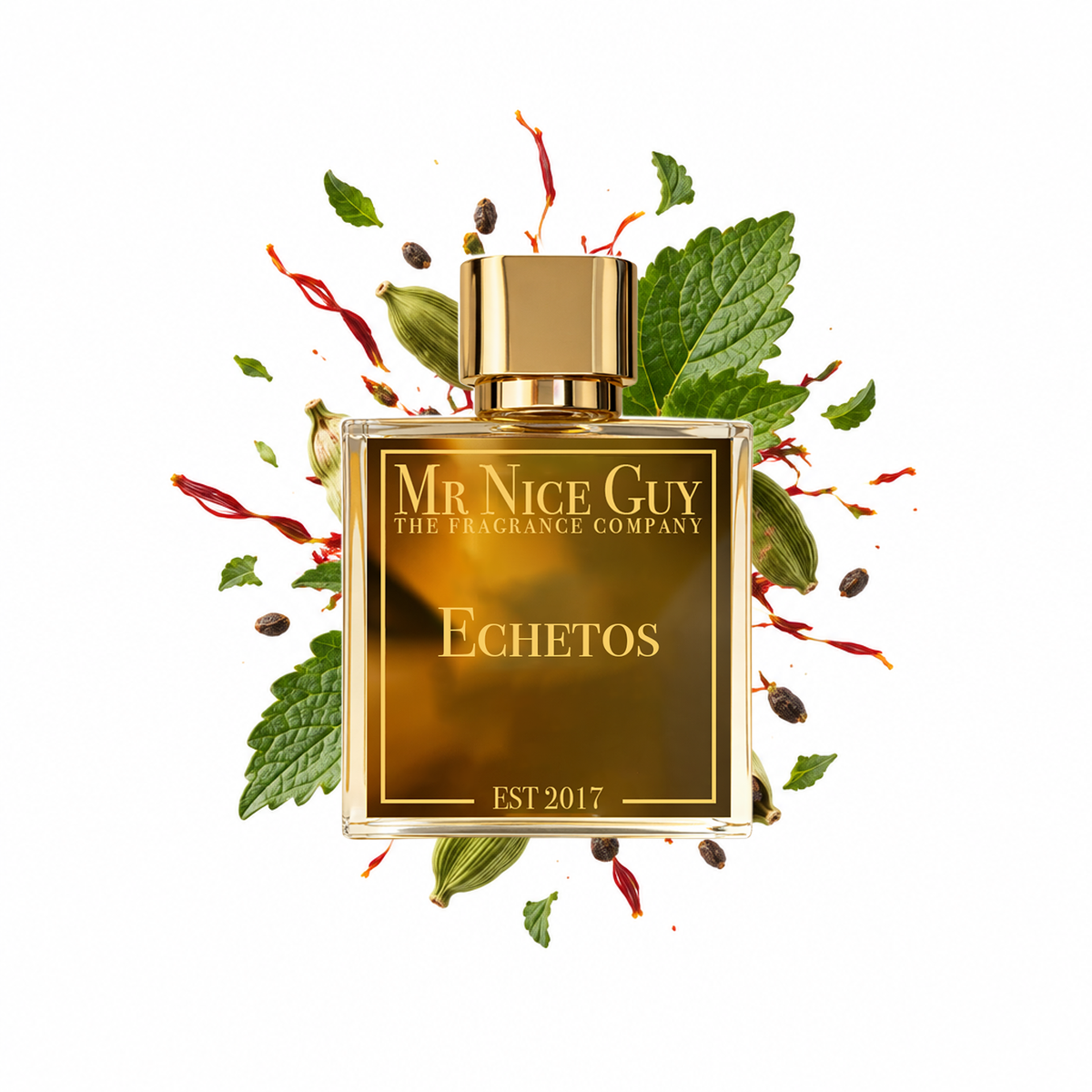 Echetos - Mr Nice Guy Parfum 50ml mit Safran, Kardamom und Patchouli