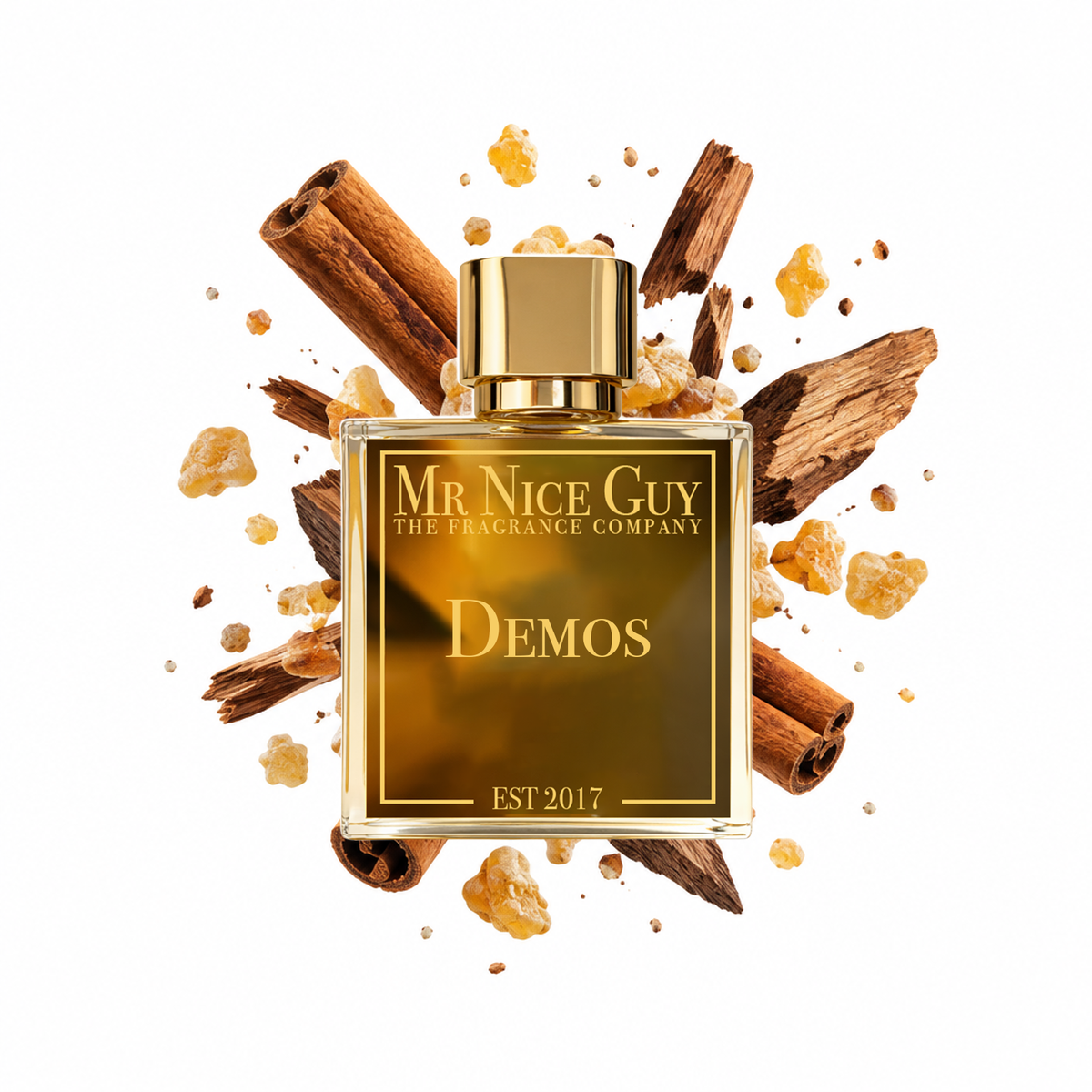 Demos - Mr Nice Guy Parfum 50ml mit Zimt, Weihrauch und Guajakholz