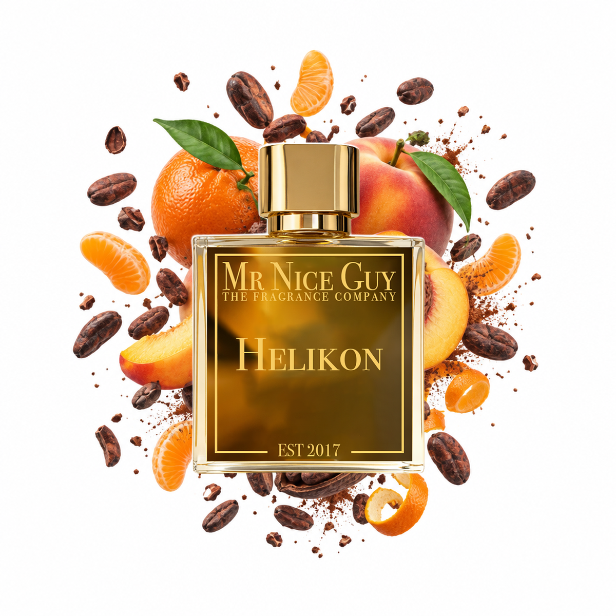Helikon - Mr Nice Guy Parfum 50ml mit Tangerine, Pfirsich und Kakao