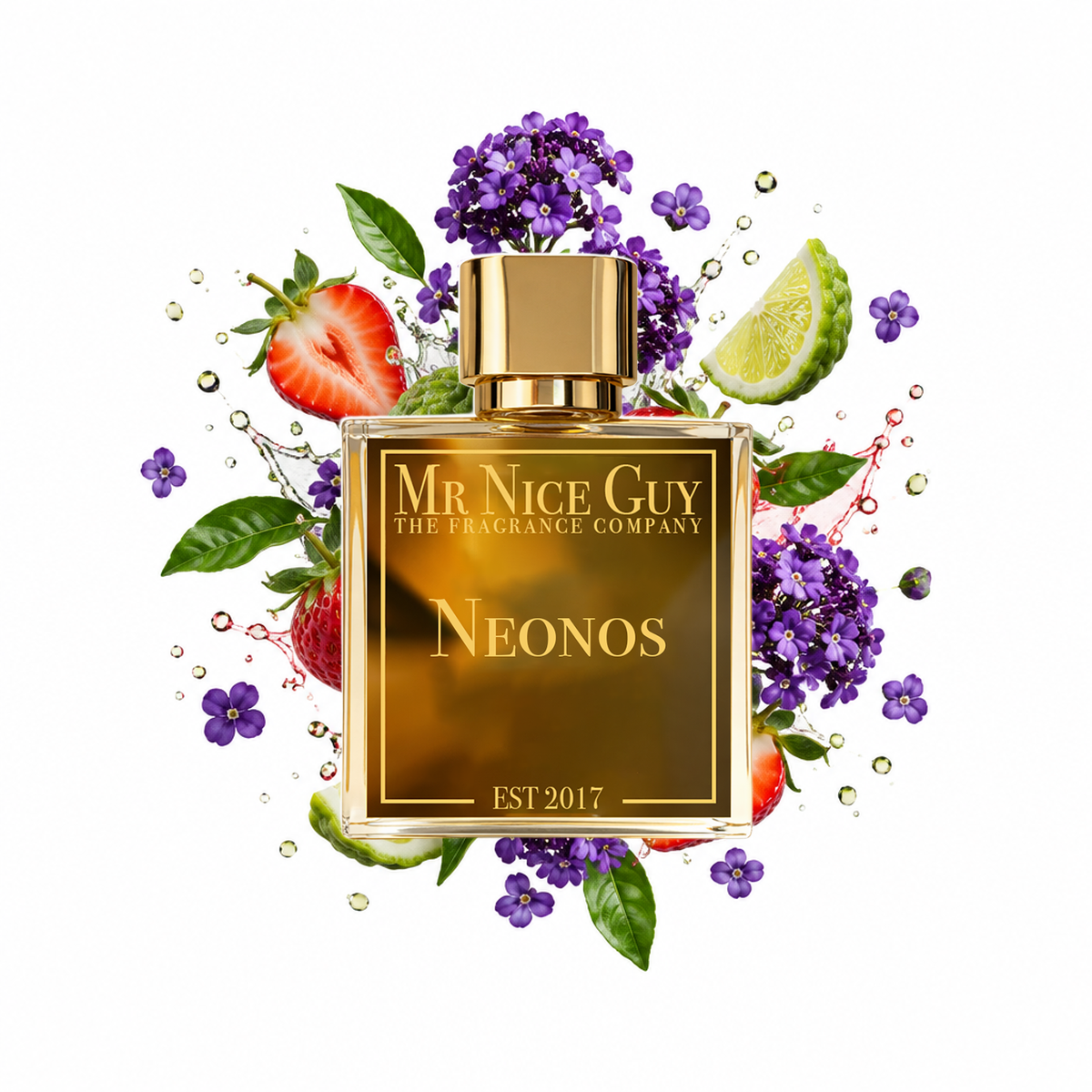 Neonos - Mr Nice Guy Parfum 50ml mit Bergamotte, Erdbeere und Heliotrop