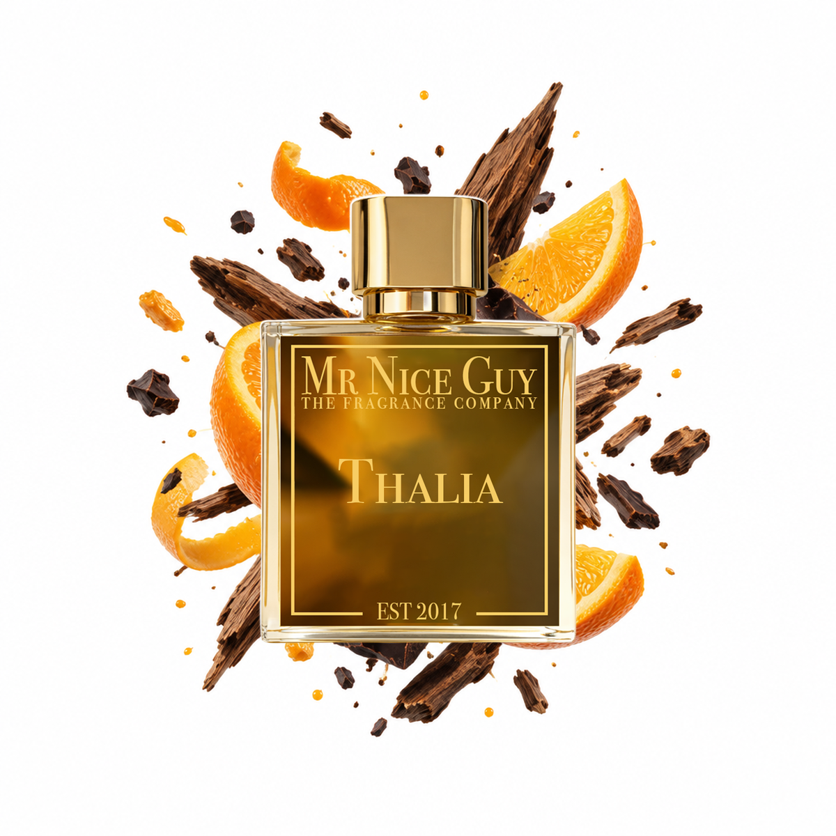 Thalia - Mr Nice Guy Parfum 50ml mit Orange, Schokolade und Oud