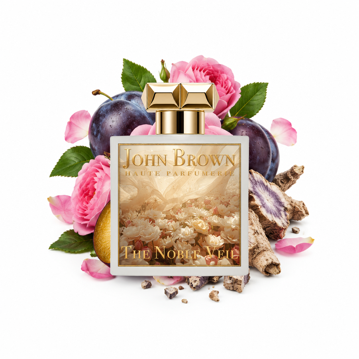 The Noble Veil - John Brown Haute Parfumerie 50ml mit Pflaume, Mairose und Iriswurzel