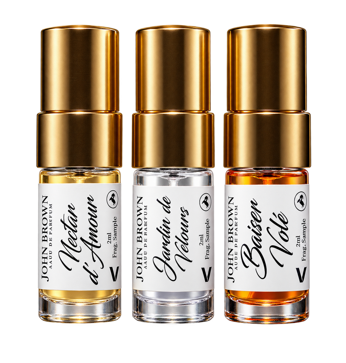 John Brown Haute Parfumerie - 3 x 2ml Sampleset